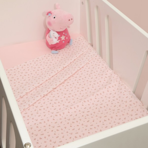 Baby Oliver Σετ σεντόνια 2τεμαχίων για βρεφικό λίκνο Pink (46-6704/220) Baby Oliver Σετ σεντόνια 2τεμαχίων για βρεφικό λίκνο Pink (46-6704/220)