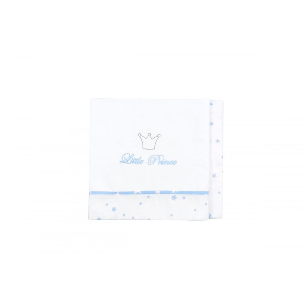 Babystar Σετ Σεντόνια λίκνου 2 τμχ Prince (5527)