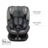 Bebestars Κάθισμα Αυτοκινήτου I-Revo Isofix i-Size 360° Grey (906-186) Bebestars Κάθισμα Αυτοκινήτου I-Revo Isofix i-Size 360° Grey (906-186)