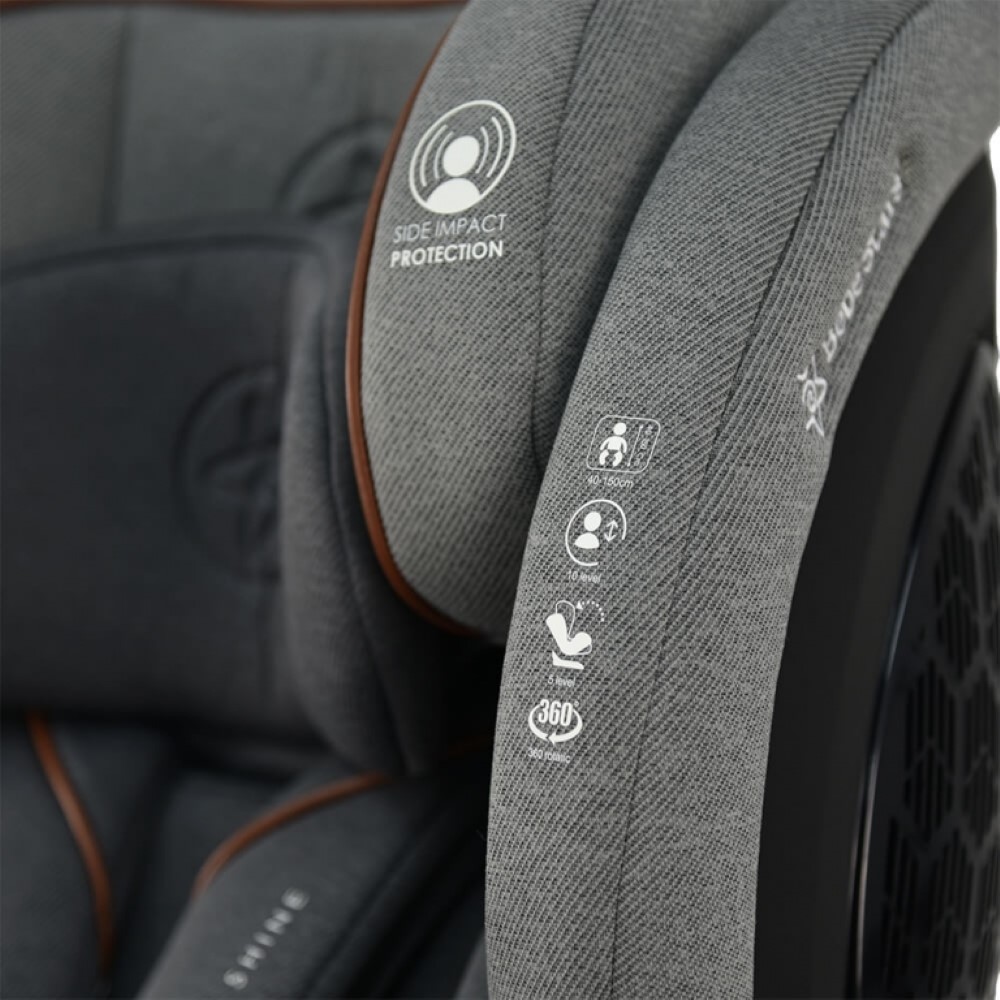 Bebestars Κάθισμα Αυτοκινήτου I-Revo Isofix i-Size 360° Grey (906-186) Bebestars Κάθισμα Αυτοκινήτου I-Revo Isofix i-Size 360° Grey (906-186)