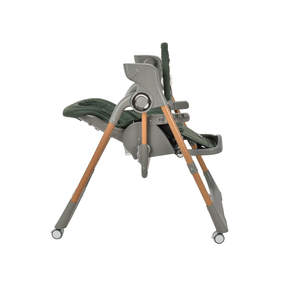 Bebestars Καρέκλακι  Φαγητού-Κούνια Ηλεκτρικό Serenna 2 in 1 Green (871-176)