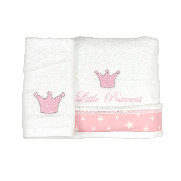 Baby Star Σετ Βρεφικές Πετσέτες 2τμχ Princess Pink (1442.Ρ) Baby Star Σετ Βρεφικές Πετσέτες 2τμχ Princess Pink (1442.Ρ)