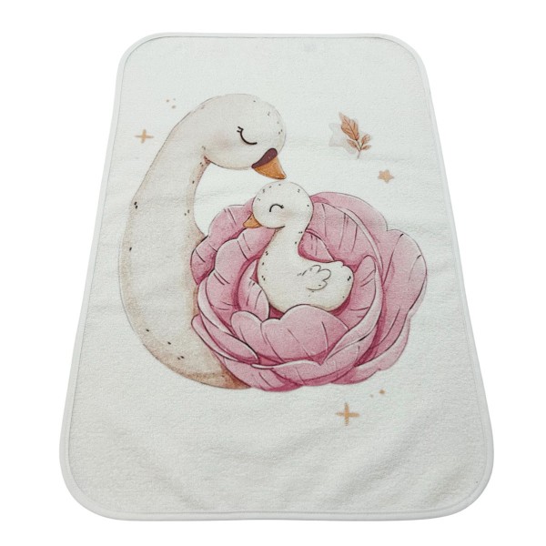 Bunnybebe Σελτές 45×65 με τύπωμα, Swan (733-SWAN) Bunnybebe Σελτές 45×65 με τύπωμα, Swan (733-SWAN)