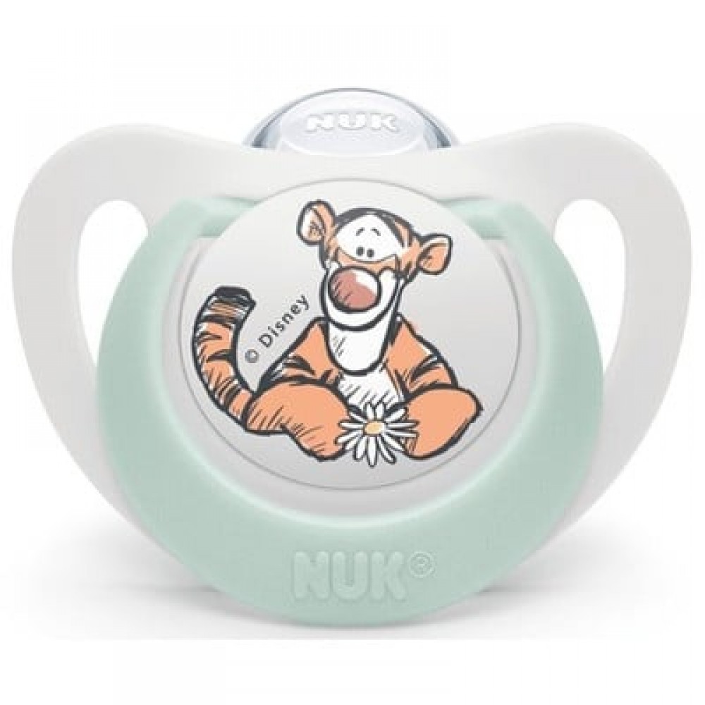Nuk Πιπίλα Σιλικόνης για 0-6 μηνών Star Disney Winnie The Pooh (10730904)