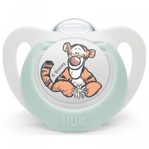 Nuk Πιπίλα Σιλικόνης για 0-6 μηνών Star Disney Winnie The Pooh (10730904)