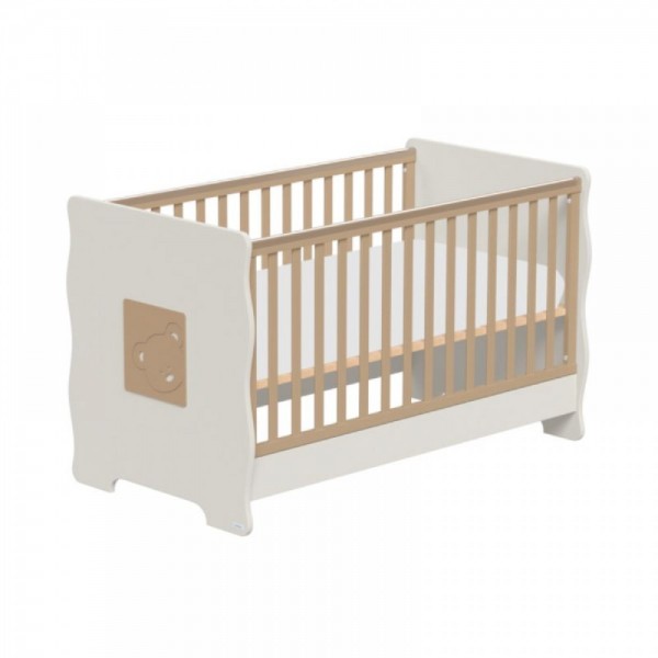 Βρεφική Κούνια Casa baby Winnie μετατρεπόμενη σε βρεφικό κρεββάτι Ecru (590221)