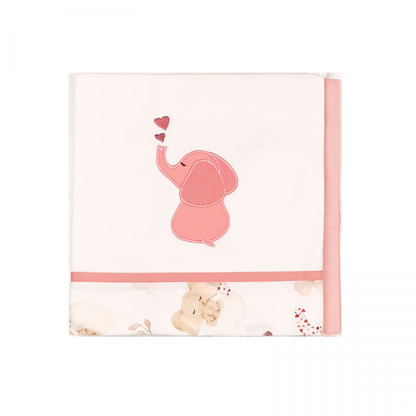 Babystar Σετ Σεντόνια λίκνου 2 τμχ Elephant (5535) Babystar Σετ Σεντόνια λίκνου 2 τμχ Elephant (5535)