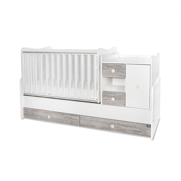 Μετατρεπόμενο Κρεββάτι Lorelli Bertoni Minimax New White-Artwood (10150500043A) Μετατρεπόμενο Κρεββάτι Lorelli Bertoni Minimax New White-Artwood (10150500043A)
