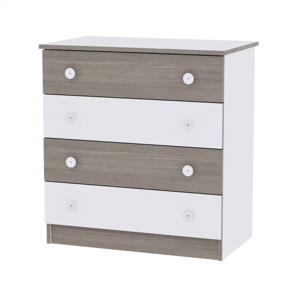 Συρταριέρα Lorelli Bertoni Dresser - White Coffee (10170070042A) Συρταριέρα Lorelli Bertoni Dresser - White Coffee (10170070042A)