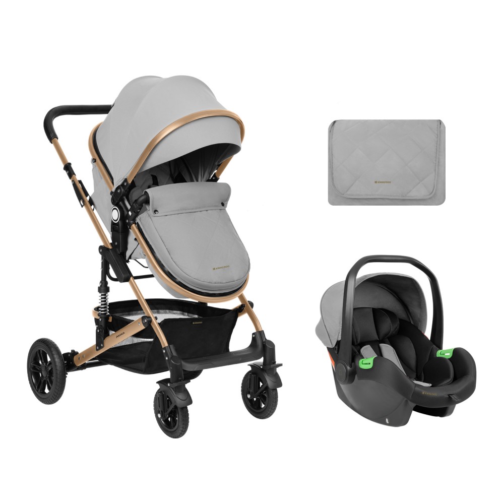 Kikka Boo Καρότσι Amaia 3 in 1 Light Grey (31001010245) Kikka Boo Καρότσι Amaia 3 in 1 Light Grey (31001010245)
