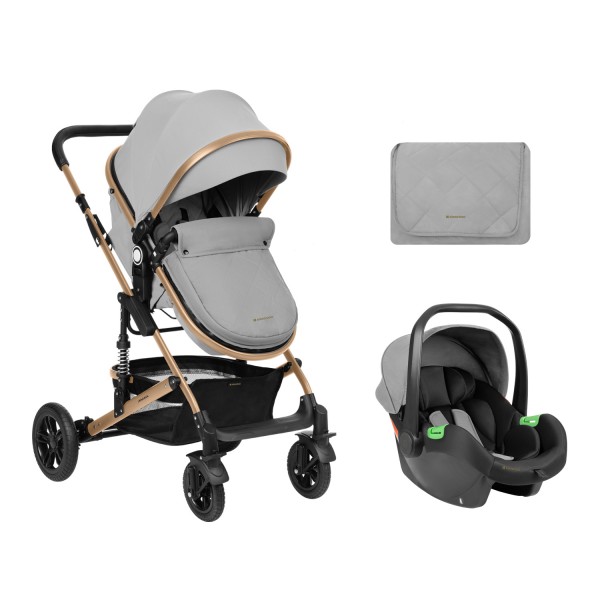 Kikka Boo Καρότσι Amaia 3 in 1  Light Grey  (31001010245) Kikka Boo Καρότσι Amaia 3 in 1  Light Grey  (31001010245)