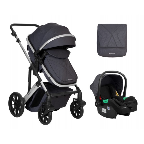 KikkaBoo Καρότσι Darling 3 σε 1 Dark Grey (31001010248) KikkaBoo Καρότσι Darling 3 σε 1 Dark Grey (31001010248)