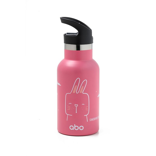 Abo Παγούρι θερμός 350 ml με έξτρα πώμα abottle Somebunny Loves you (313203) Abo Παγούρι θερμός 350 ml με έξτρα πώμα abottle Somebunny Loves you (313203)