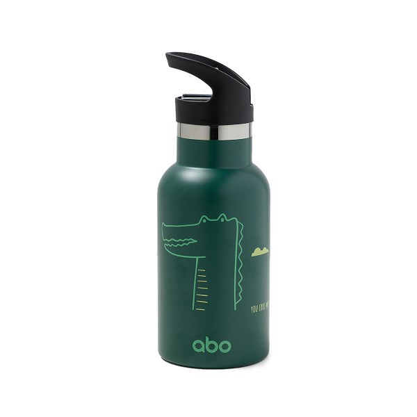 Abo Παγούρι θερμός 350 ml με έξτρα πώμα abottle You Croc my World (313204) Abo Παγούρι θερμός 350 ml με έξτρα πώμα abottle You Croc my World (313204)