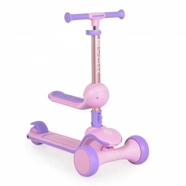 Byox Πατίνι 2 σε 1 με κάθισμα Evo Pink (3800146229009) Byox Πατίνι 2 σε 1 με κάθισμα Evo Pink (3800146229009)