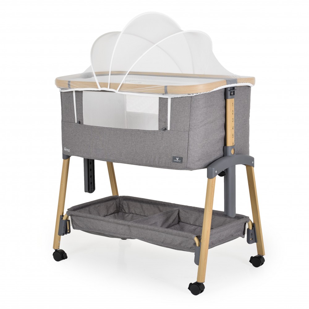 Cangaroo Λίκνο Μωρού Amo Light Grey (3800146249892) Cangaroo Λίκνο Μωρού Amo Light Grey (3800146249892)