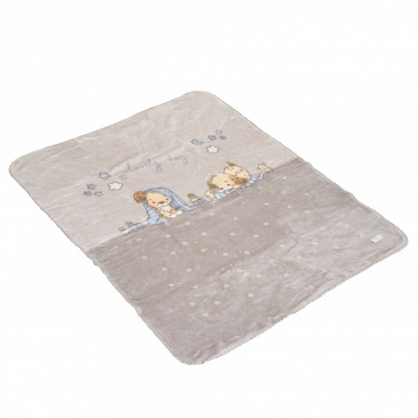Moni Βρεφική Βελουτέ Κουβέρτα 110/140 Softy Lovely day grey (3800146271176) Moni Βρεφική Βελουτέ Κουβέρτα 110/140 Softy Lovely day grey (3800146271176)