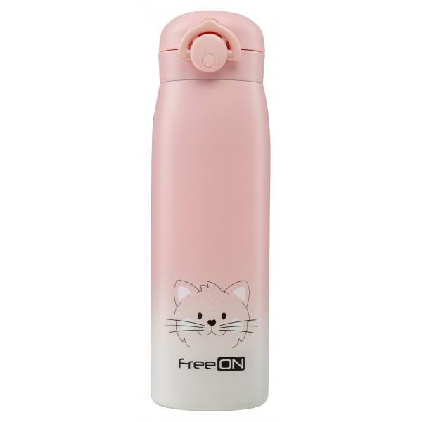Freε On Παιδικό Παγούρι Θερμός 480ml Kitty Pink (380692) Freε On Παιδικό Παγούρι Θερμός 480ml Kitty Pink (380692)