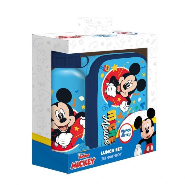 Must Σετ Φαγητού Mickey Mouse περιέχει 1 φαγητοδοχείο και 1 παγούρι αλουμινίου (000564403) Must Σετ Φαγητού Mickey Mouse περιέχει 1 φαγητοδοχείο και 1 παγούρι αλουμινίου (000564403)