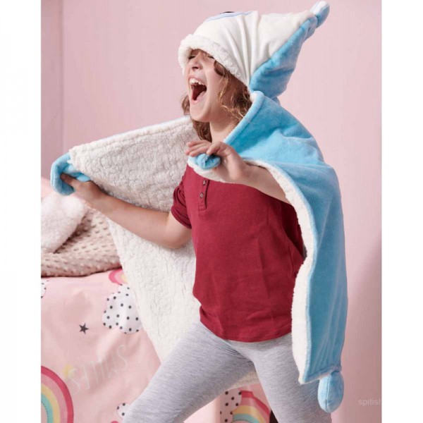 Palamaiki Home Κουβέρτα Fleece Με Κουκούλα New Baby 60x90 NB0126 Blue (5205857195229) Palamaiki Home Κουβέρτα Fleece Με Κουκούλα New Baby 60x90 NB0126 Blue (5205857195229)