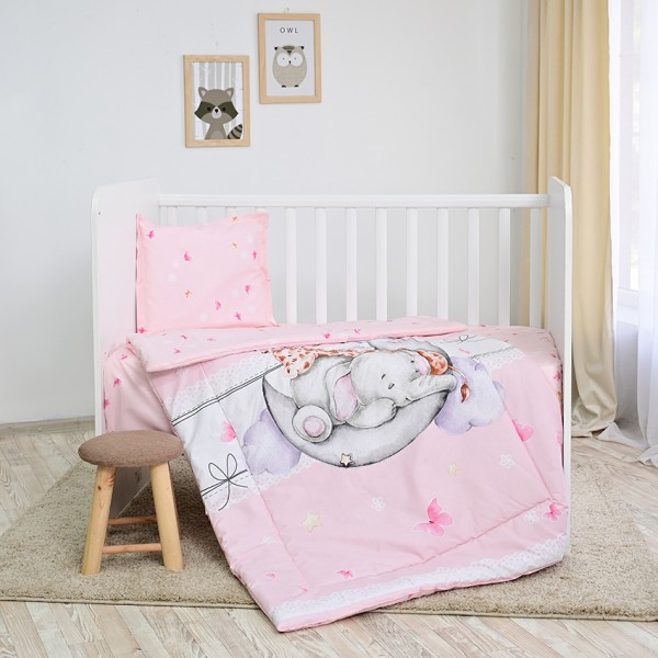 Lorelli Σετ Προίκα Μωρού Cosy 3 τμχ Ranforce Butterflies Pink (10420015801) Lorelli Σετ Προίκα Μωρού Cosy 3 τμχ Ranforce Butterflies Pink (10420015801)