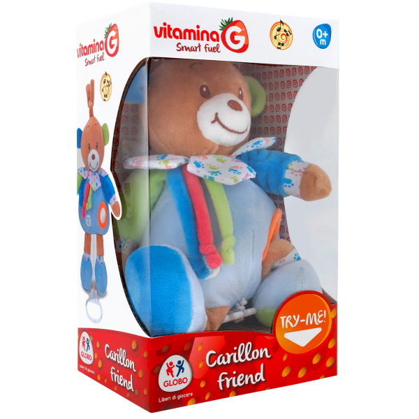 Vitamina G  Μουσικό Λούτρινο Αρκουδάκι (05400-1) Vitamina G  Μουσικό Λούτρινο Αρκουδάκι (05400-1)