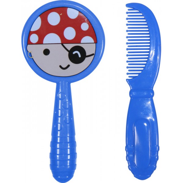 Lorelli Σετ Βρεφικό Βούρτσα Χτένα Blue Pirate (10240270000-1) Lorelli Σετ Βρεφικό Βούρτσα Χτένα Blue Pirate (10240270000-1)
