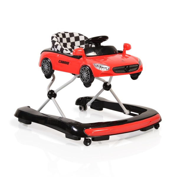 Cangaroo Cabrio 2 σε 1 Στράτα  με μουσικό παιχνίδι - Red (106056) Cangaroo Cabrio 2 σε 1 Στράτα  με μουσικό παιχνίδι - Red (106056)