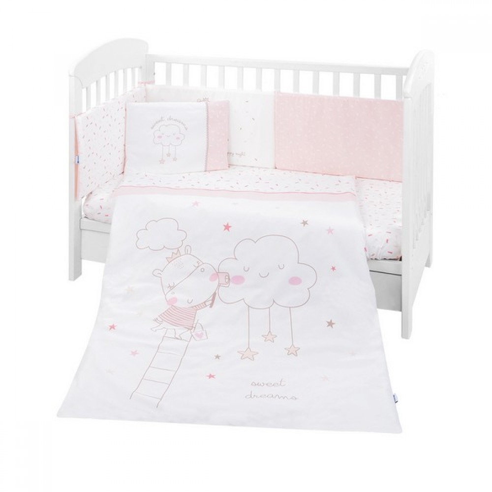 Kikka Boo Σετ Προίκας Μωρού 6 τεμαχίων 70/140 Hippo Dreams (41101060108) Kikka Boo Σετ Προίκας Μωρού 6 τεμαχίων 70/140 Hippo Dreams (41101060108)