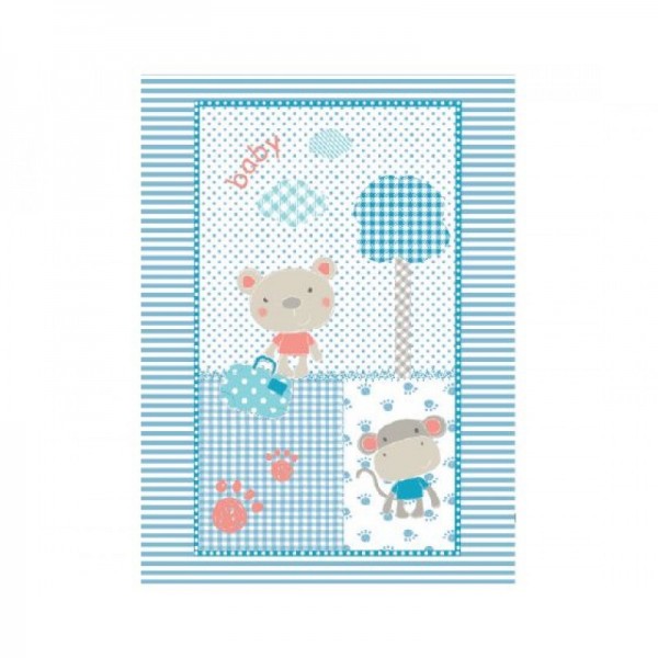 Kikka Boo Κουβέρτα Αγκαλιάς Βελουτέ 110x140 cm Fantasia Blue (31103020064) Kikka Boo Κουβέρτα Αγκαλιάς Βελουτέ 110x140 cm Fantasia Blue (31103020064)
