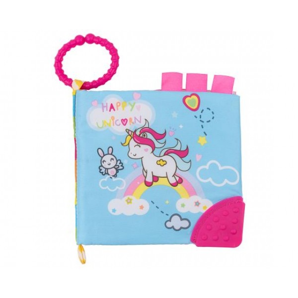 Kikka Boo Βιβλίο Δραστηριοτήτων με μασητικό Happy Unicorn (31201010209) Kikka Boo Βιβλίο Δραστηριοτήτων με μασητικό Happy Unicorn (31201010209)