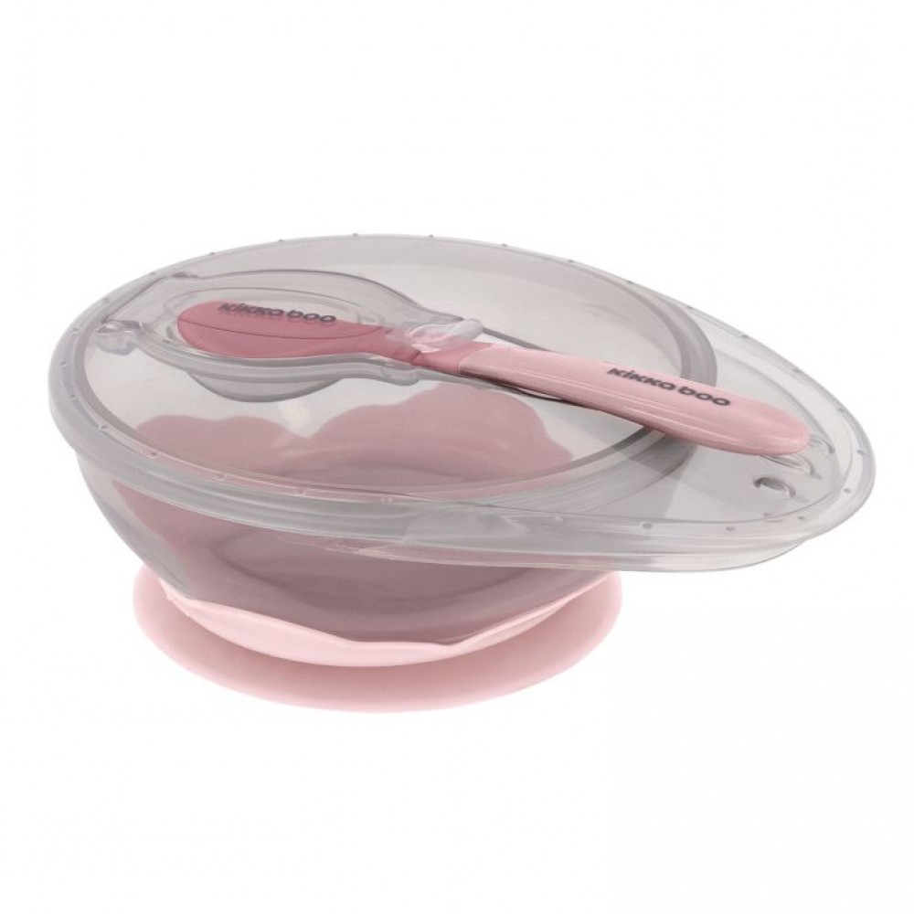 Μπολάκι με Κουτάλι Kikkaboo - Pink (31302040096) Μπολάκι με Κουτάλι Kikkaboo - Pink (31302040096)