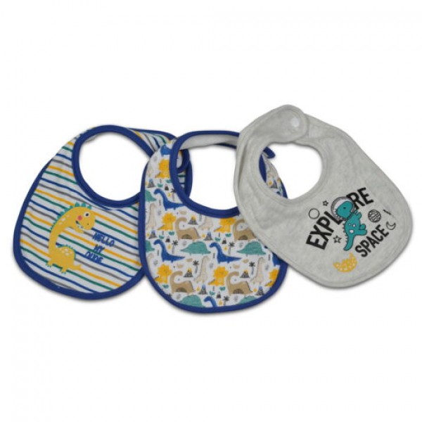 Cangaroo Σαλιάρες Σετ 3 τεμαχίων Kay - Blue (3800146265496) Cangaroo Σαλιάρες Σετ 3 τεμαχίων Kay - Blue (3800146265496)
