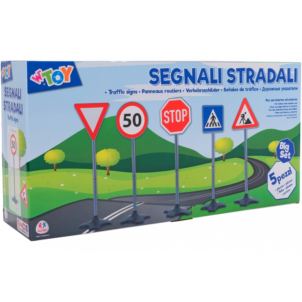 Οδικά Σήματα Κυκλοφορίας W΄Toy (38307)