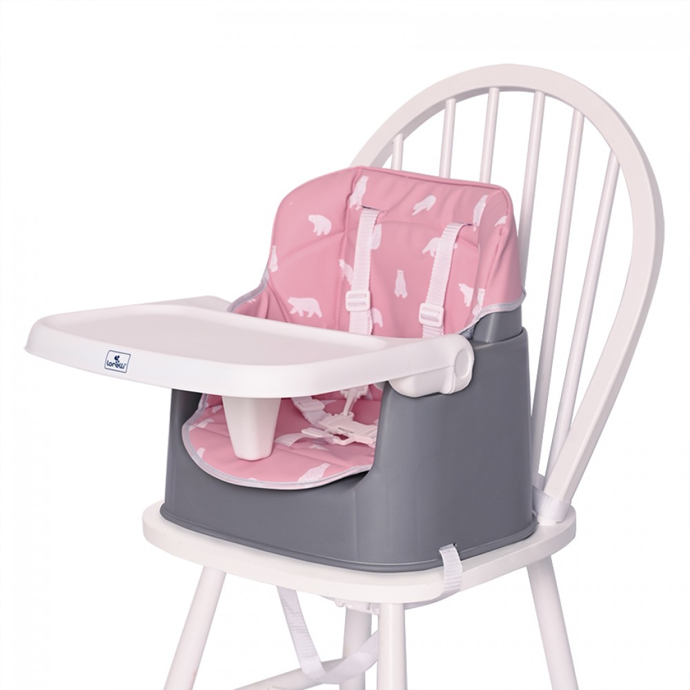 Lorelli Bertoni Καρεκλάκι Φαγητού Trick 3 in 1 Pink Bears (10100492133) Lorelli Bertoni Καρεκλάκι Φαγητού Trick 3 in 1 Pink Bears (10100492133)