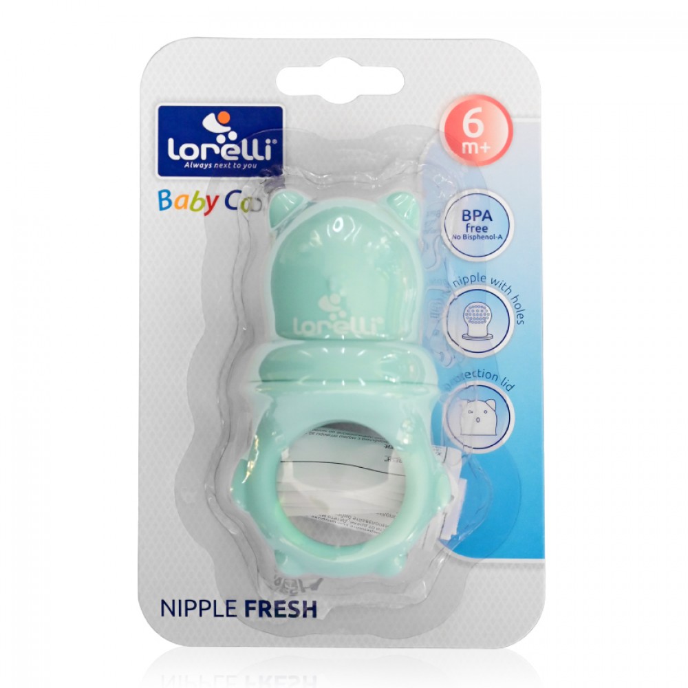 Lorelli Πιπίλα Φαγητού Μπλε Fresh από Σιλικόνη (10220650001) Lorelli Πιπίλα Φαγητού Μπλε Fresh από Σιλικόνη (10220650001)