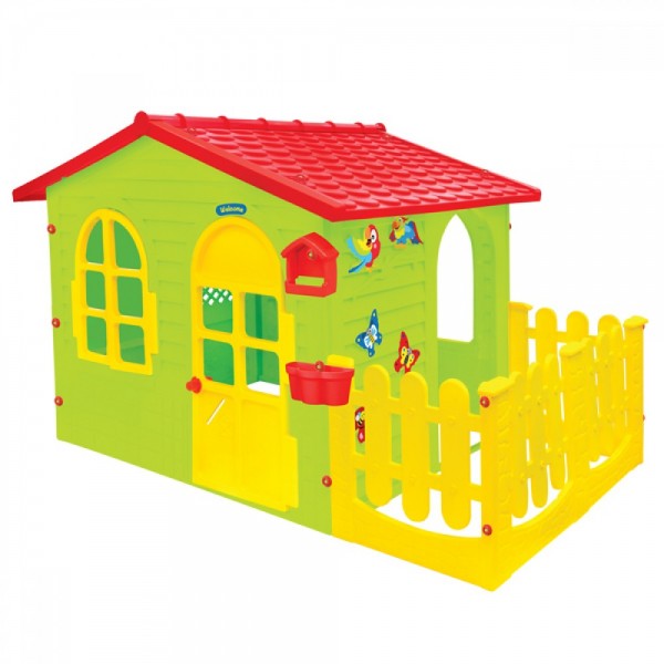 Mochtoys ΜεγάλοΠαιδικό Σπίτι Με Φράχτη 12243 (5907442122435) Mochtoys ΜεγάλοΠαιδικό Σπίτι Με Φράχτη 12243 (5907442122435)