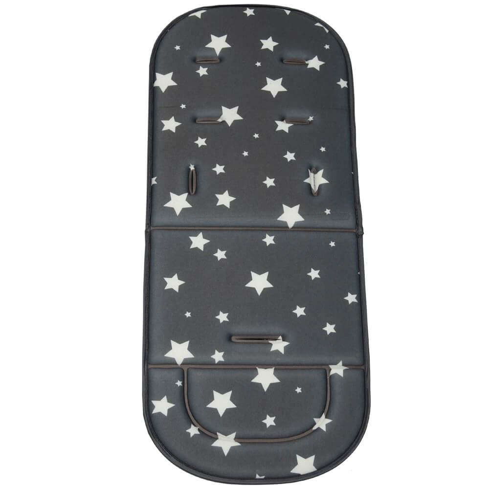 Bebestars Στρώμα καροτσιού Stars Dark Grey (208-187)