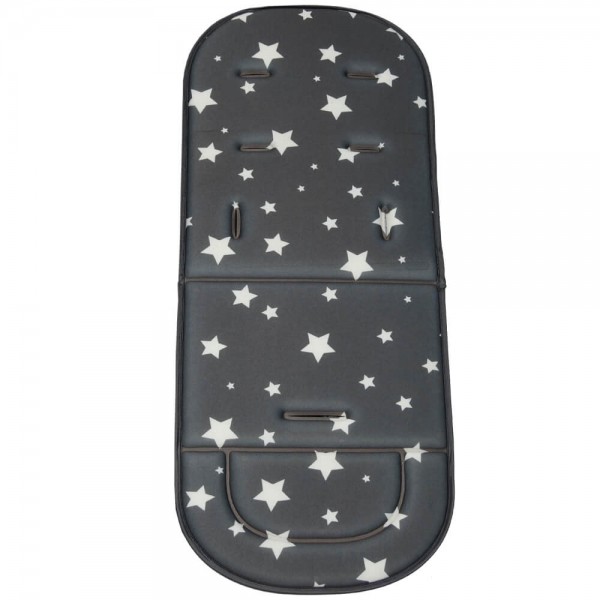 Bebestars Στρώμα καροτσιού Stars Dark Grey (208-187) Bebestars Στρώμα καροτσιού Stars Dark Grey (208-187)