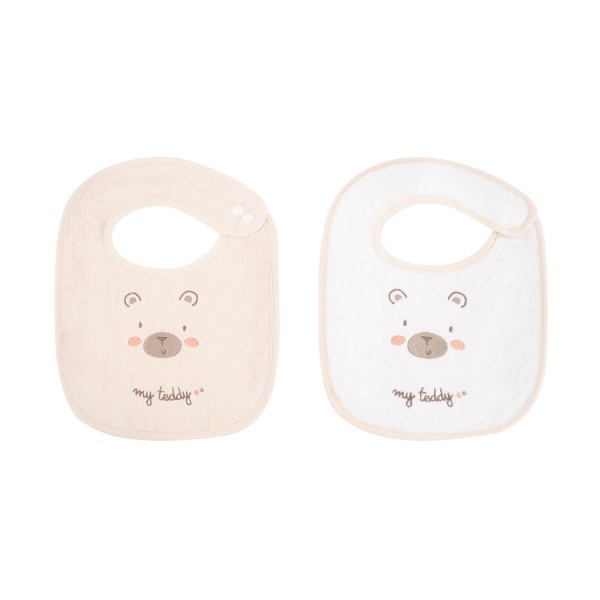 Kikkaboo Σετ 2 τεμ Σαλιάρες My Teddy (31104010051) Kikkaboo Σετ 2 τεμ Σαλιάρες My Teddy (31104010051)