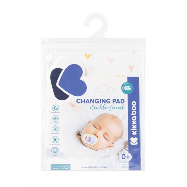 Kikka Boo Αδιάβροχο Σελτεδάκι Hearts  40x60 εκ. (31105020012) Kikka Boo Αδιάβροχο Σελτεδάκι Hearts  40x60 εκ. (31105020012)