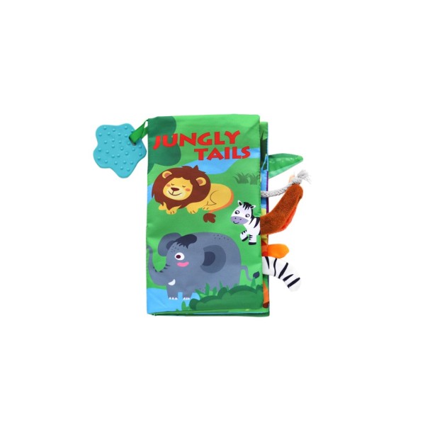 Kikka Boo Εκπαιδευτικό Βιβλίο Δραστηριοτήτων Jungly Tails από Ύφασμα (31201010267) Kikka Boo Εκπαιδευτικό Βιβλίο Δραστηριοτήτων Jungly Tails από Ύφασμα (31201010267)