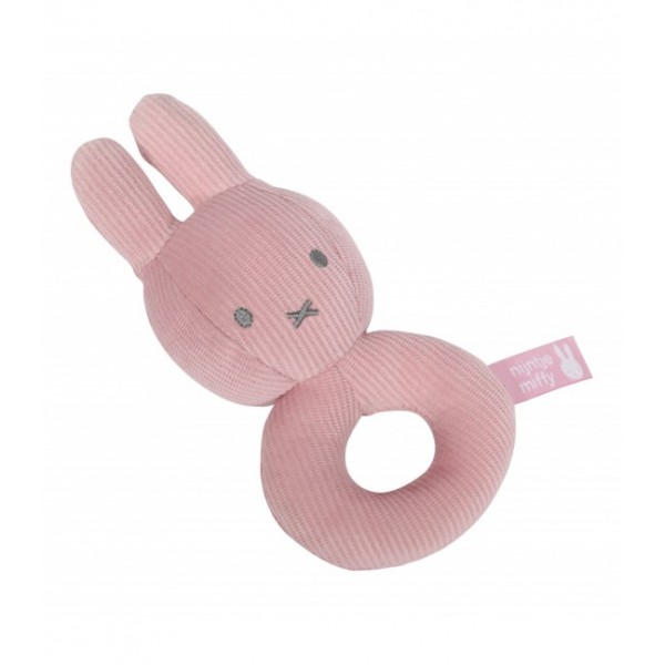 Υφασμάτινη Κουδουνίστρα Miffy Pink (47-3611) Υφασμάτινη Κουδουνίστρα Miffy Pink (47-3611)
