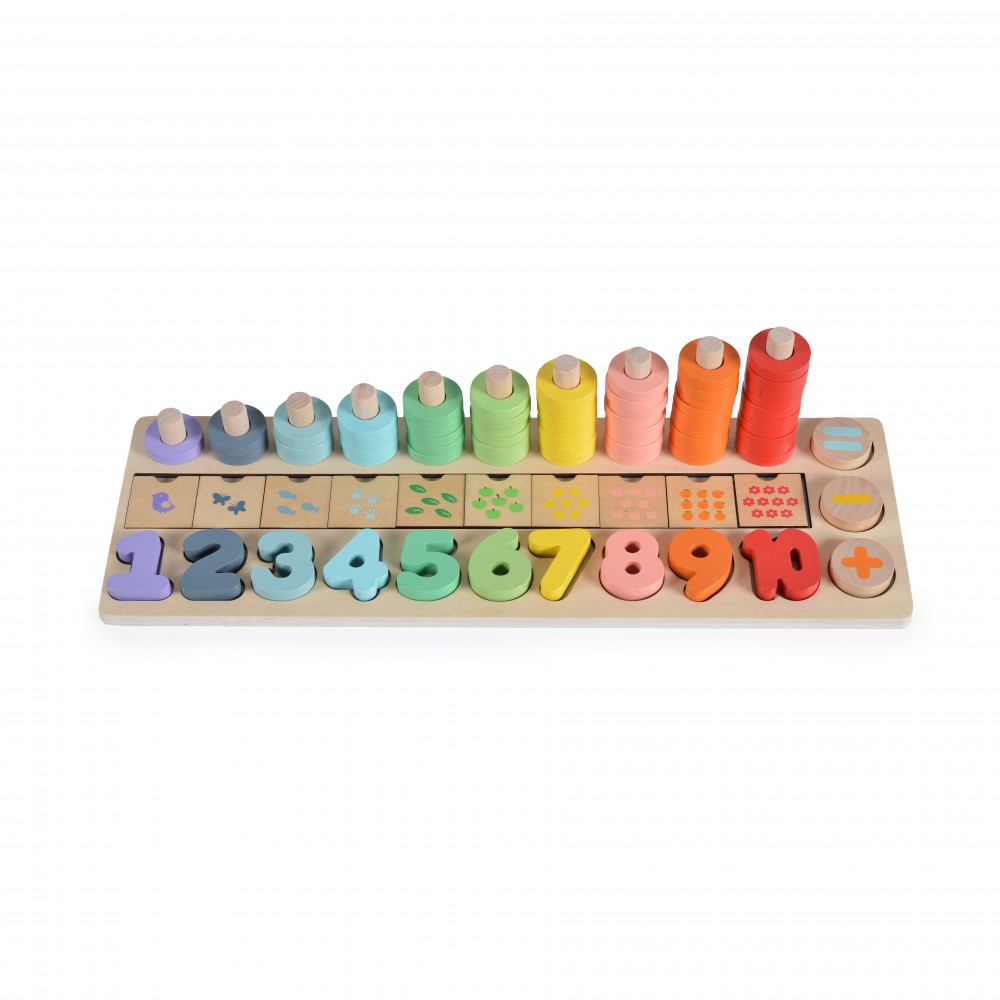 Tooky Toys Ξύλινο Σετ Εκμάθησης Αρίθμησης & Υπολογισμού 2052 (3800146223045) Tooky Toys Ξύλινο Σετ Εκμάθησης Αρίθμησης & Υπολογισμού 2052 (3800146223045)