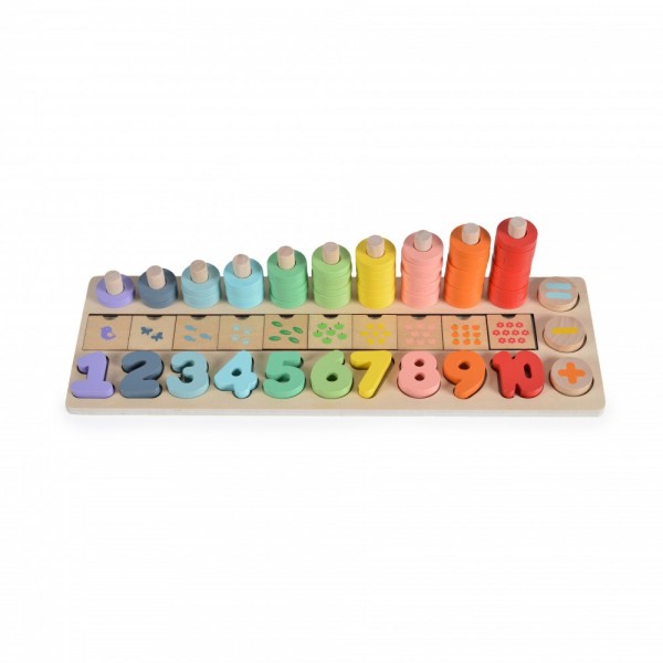Tooky Toys Ξύλινο Σετ Εκμάθησης Αρίθμησης & Υπολογισμού 2052 (3800146223045) Tooky Toys Ξύλινο Σετ Εκμάθησης Αρίθμησης & Υπολογισμού 2052 (3800146223045)