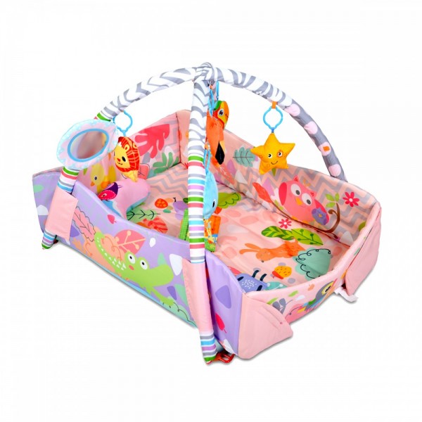 Cangaroo Γυμναστήριο Play Mat Oasis pink (3800146265342) Cangaroo Γυμναστήριο Play Mat Oasis pink (3800146265342)