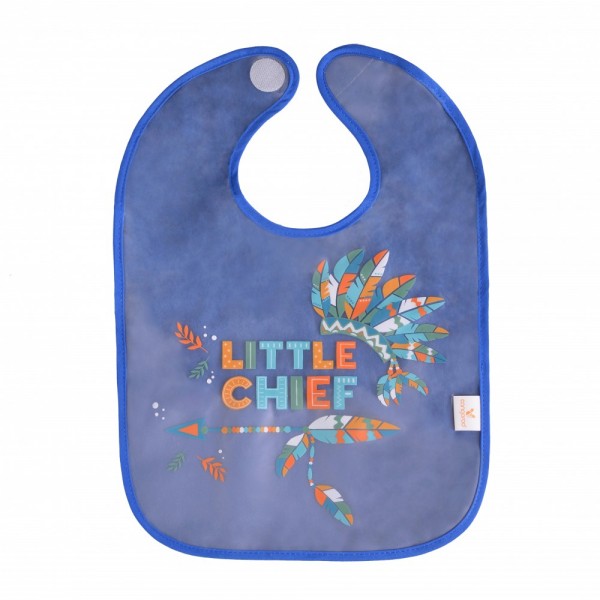 Cangaroo Σαλιάρα Υφασμάτινη Wild Berry Blue (3800146267636) Cangaroo Σαλιάρα Υφασμάτινη Wild Berry Blue (3800146267636)