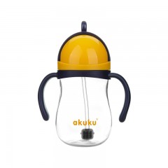 Akuku Ποτηράκι με Καλαμάκι και Βαρίδι Yellow (A0165) Akuku Ποτηράκι με Καλαμάκι και Βαρίδι Yellow (A0165)