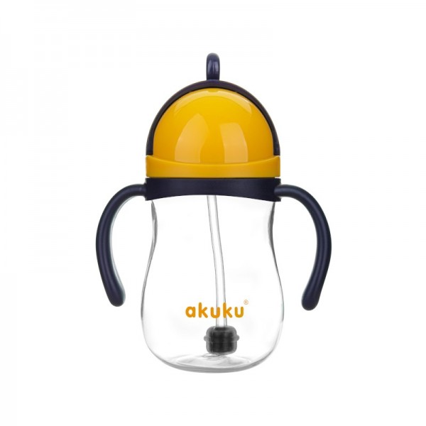 Akuku Ποτηράκι με Καλαμάκι και Βαρίδι Yellow (A0165) Akuku Ποτηράκι με Καλαμάκι και Βαρίδι Yellow (A0165)