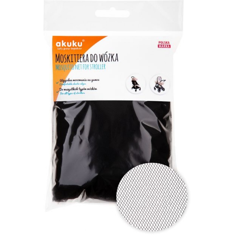 Akuku Κουνουπιέρα Καροτσιού Universal Black (A0445-BLACK) Akuku Κουνουπιέρα Καροτσιού Universal Black (A0445-BLACK)